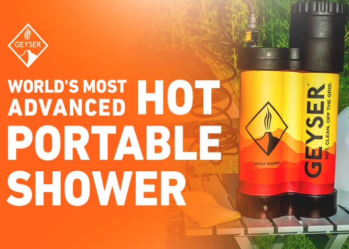 Geyser Portable Shower System