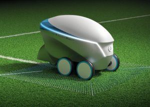 Nissan Pitch-R Soccer Pitch Marking Robot