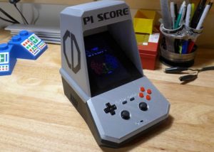 Raspberry Pi Score Tabletop MAME Arcade Cabinet