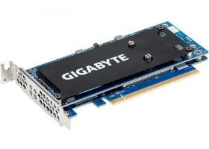 GIGABYTE CMT403x Series M.2 PCIe Riser Cards