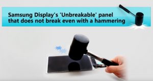 Unbreakable Smartphone Display