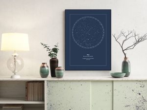 Strellas Personalized Star Map