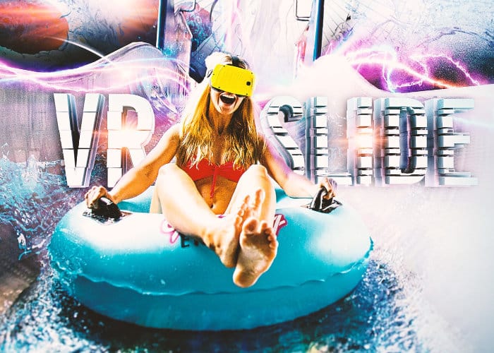 world’s first VR water slide