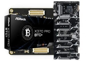 ASRock X370 Pro BTC+ AMD Mining Motherboard