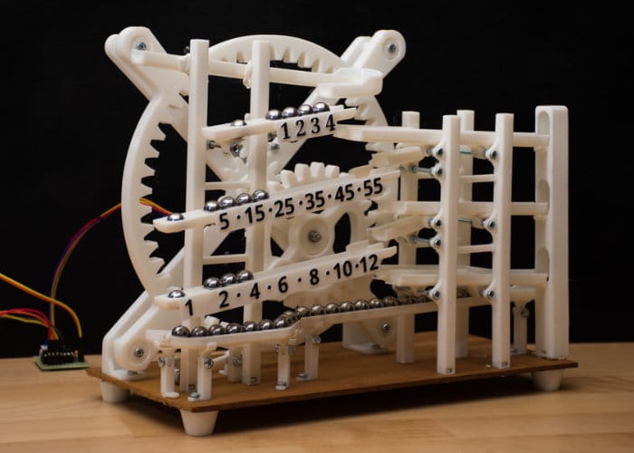 DIY Arduino Marble Clock