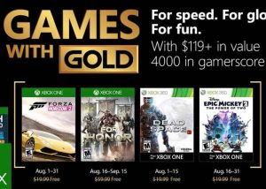 Free Xbox Games With Gold August 2018