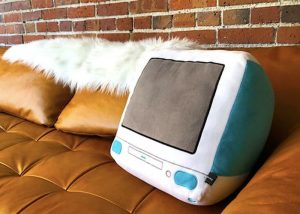 Nostalgic Retro Apple Hardware Pillows