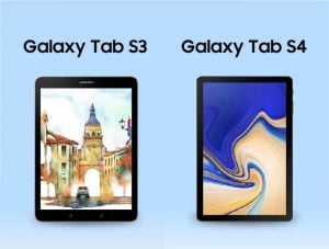 Samsung Galaxy Tab S4 vs Samsung Galaxy Tab S3