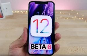 iOS 12 beta 6