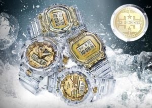 Casio G-Shock Glacier Gold watch collection