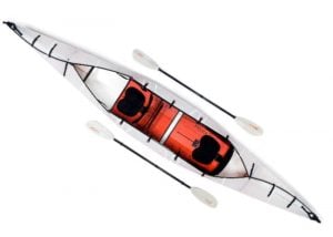 Folding canoe