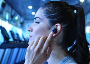 K Sport Headphones with integrated personal trainer