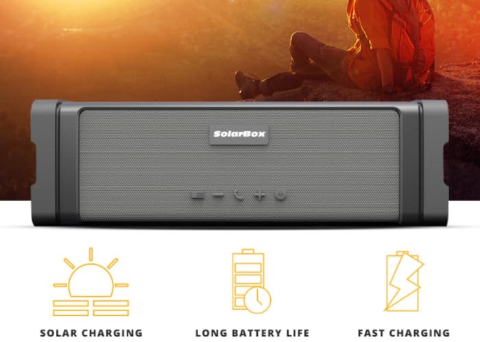 solar waterproof speaker