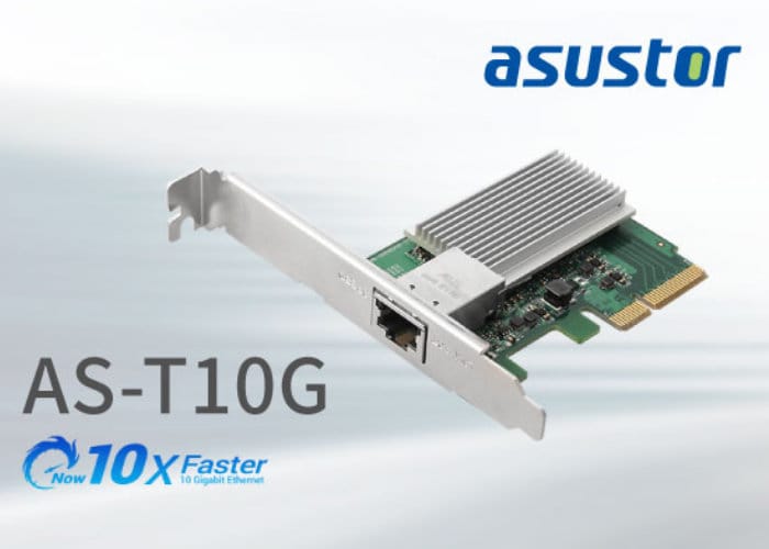 ASUSTOR 10 Gigabit ethernet expansion card