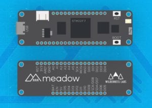 Meadow full-stack .NET standard Internet of Things platform