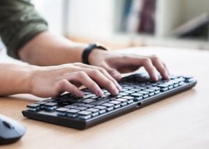 Keytron wireless slim mechanical keyboard