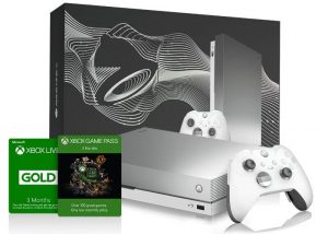 Limited Edition Platinum Xbox One X Bundle available to win from Taco Bell