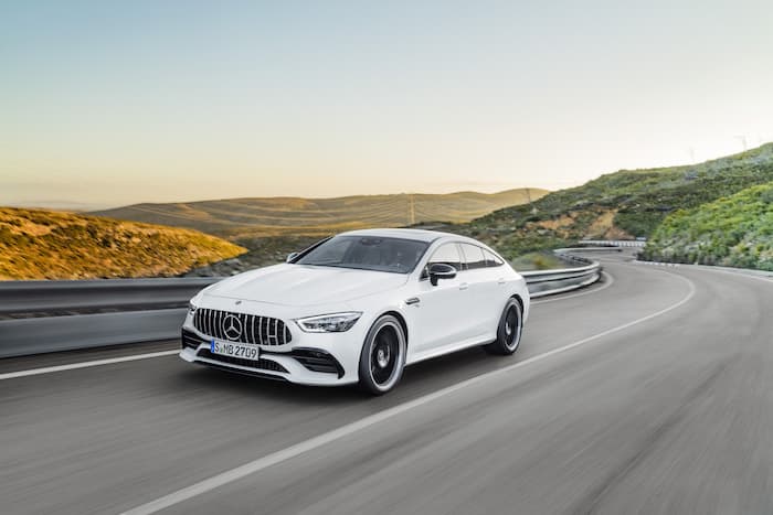 Mercedes AMG GT 4MATIC+ four-door Coupe