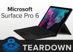 Microsoft Surface Pro 6 teardown