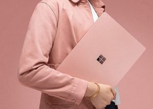 Pink Surface Laptop 2