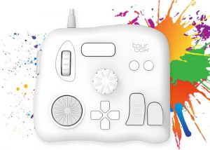 TourBox controller designed for Photoshop and Lightroom