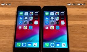 iOS 12.1 Beta 2 vs iOS 12