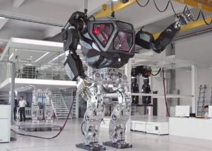 mecha robot cockpit