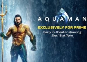 Aquaman Available to Amazon Prime