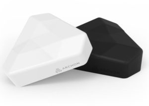 Archon hidden under desk wireless charger