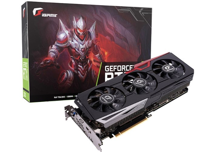 Colorful iGame GeForce RTX 2070 Ultra OC overclocked graphics card