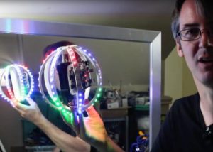 DIY gyroscopically controlled RGB LED ball