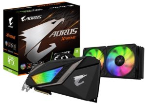 GIGABYTE GeForce RTX 2080 Ti Aorus WaterForce Xtreme AIO graphics card