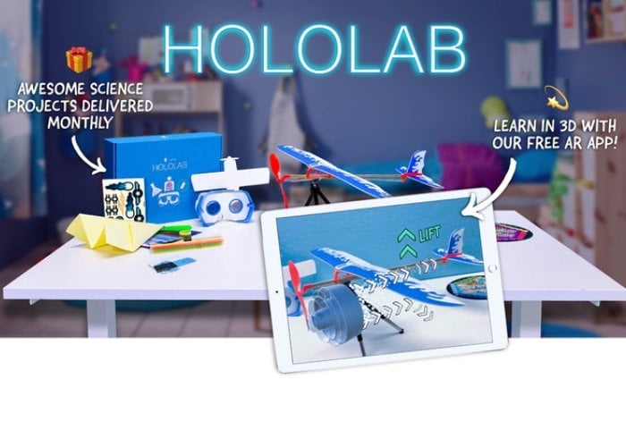 Hololab 3D learning experience hits Kickstarter