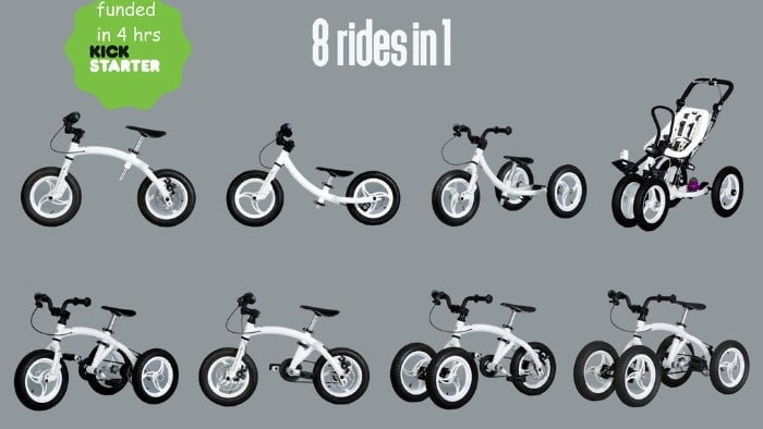 Monkeycycle modular kids bike