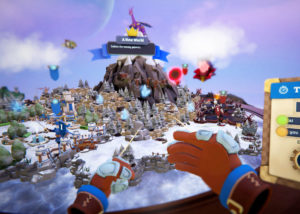 PSVR Skyworld strategy game