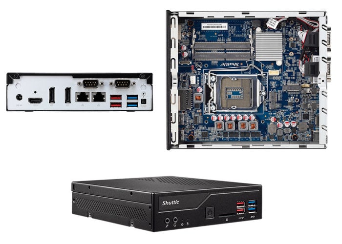 Shuttle DH370 4K mini PC