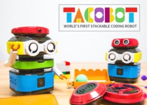 TacoBot robot teaches kids to code