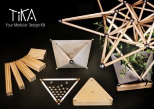 TiKA modular design kit conducts electricity