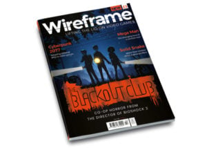 Wireframe gaming magazine