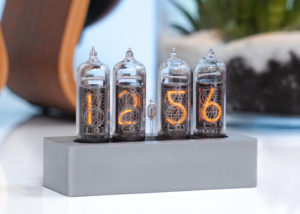 Enix modern Nixie tube clock