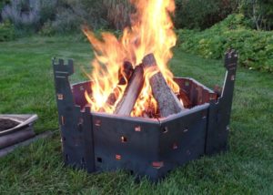 Full range fire pit