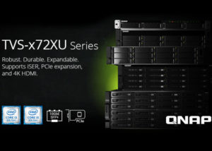 QNAP Rackmount TVS-x72XU NAS series