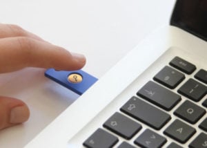 USB CTAP 2 security keys