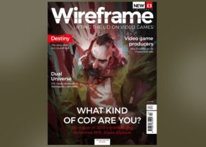 Wireframe gaming magazine