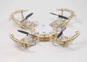 Aerowood modular wooden drone kit