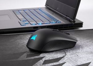 Corsair 1ms latency wireless gaming mouse