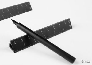 ESCALA: scale-ruler fountain pen