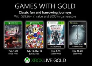 Free Xbox games with Gold