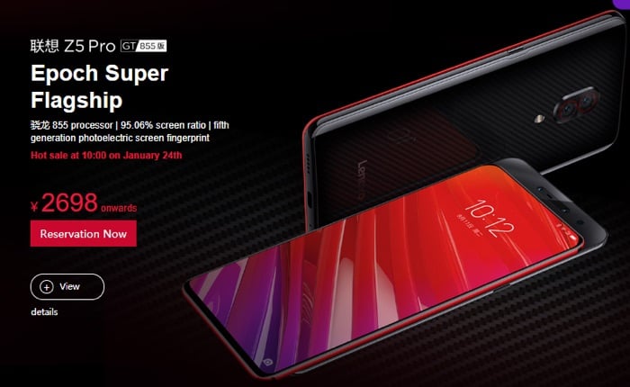 Lenovo Z5 Pro GT