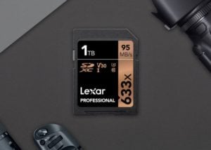 Lexar 1TB SDXC card